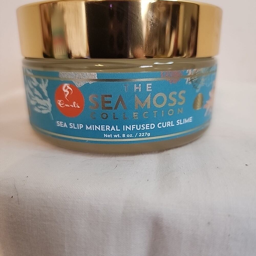Curls The Sea Moss Collection Sea Slip Mineral Infused Curl Slime 8oz